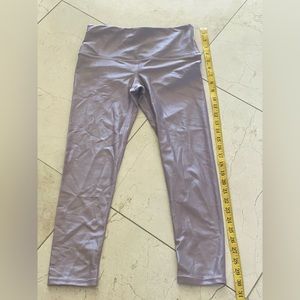 Noli metallic dusty pink leggings size S